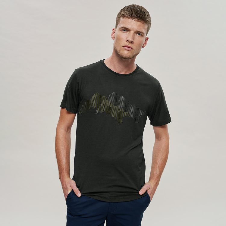 WOOLDAY The Merino Wool T-Shirt Mountain Coal Grey 1