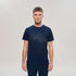 The Merino Wool T-Shirt Mountain Navy Blue Woolday 1