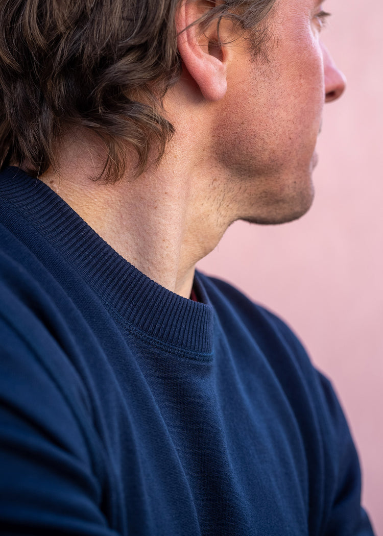 WOOLDAY The Merino Wool Sweatshirt Navy Blue 3