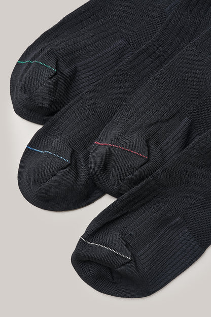 Die Merino Sneaker Socke – 3er Pack