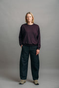 The Merino Sweatshirt – Bordeaux