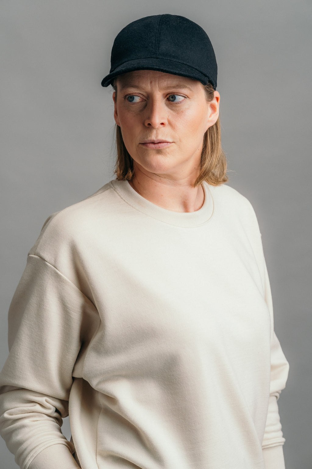 The Merino Sweatshirt – Almond