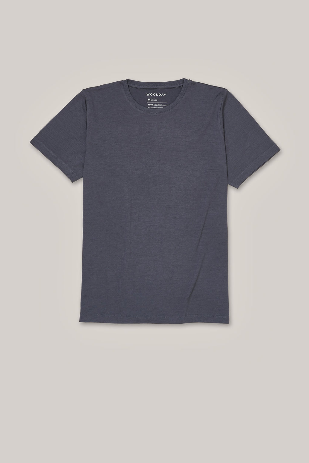 Das Classic Merino T-Shirt – Kohlegrau