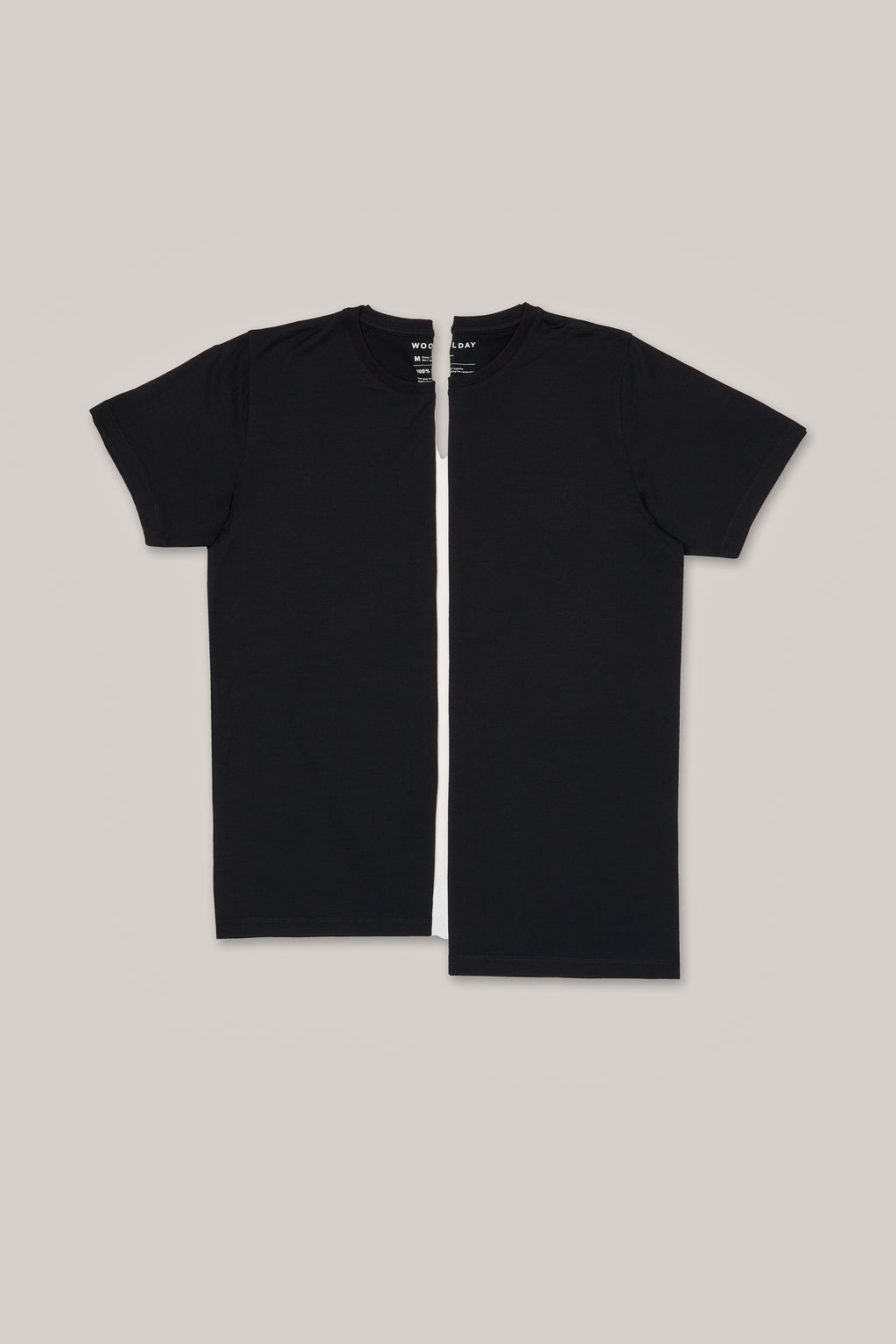 Das Classic Merino T-Shirt – Schwarz