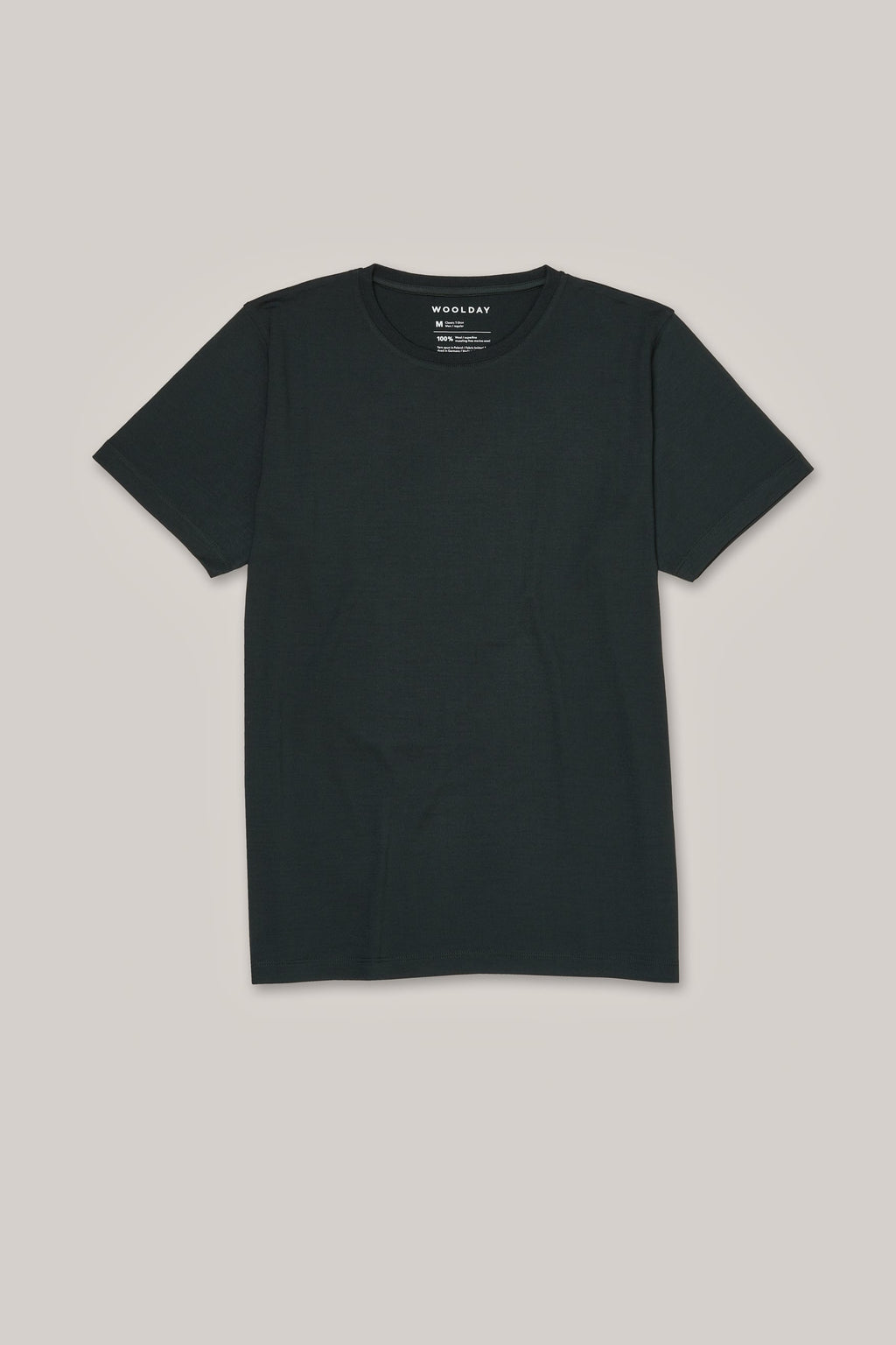 Das Classic Merino T-Shirt – Tannengrün