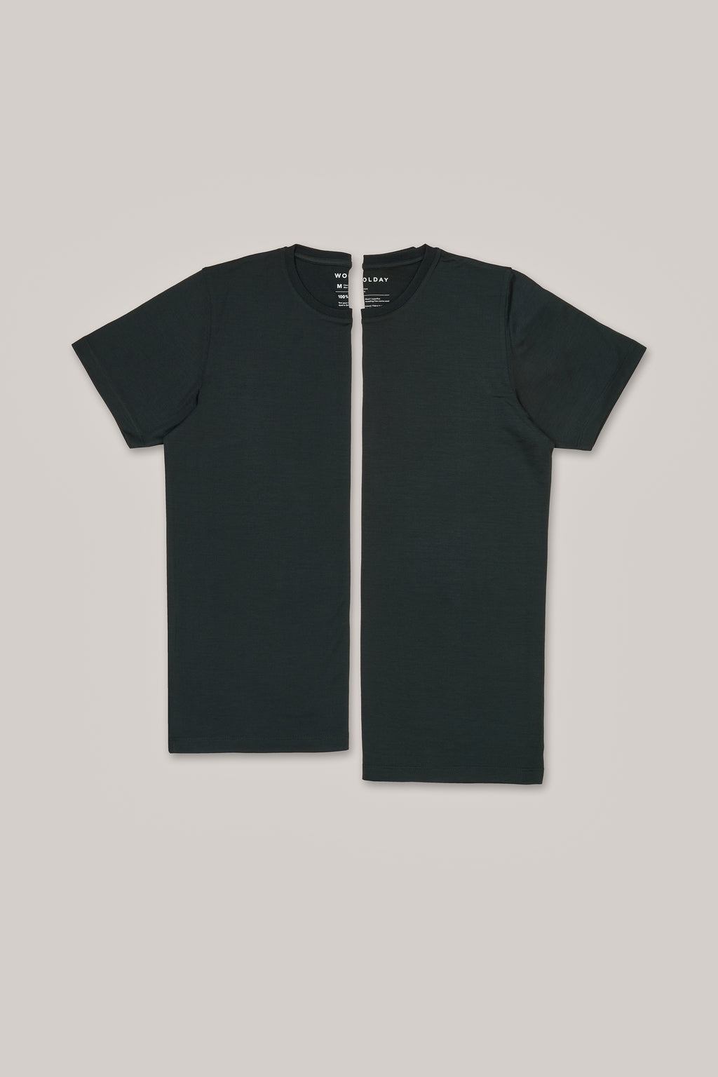 Das Classic Merino T-Shirt – Tannengrün