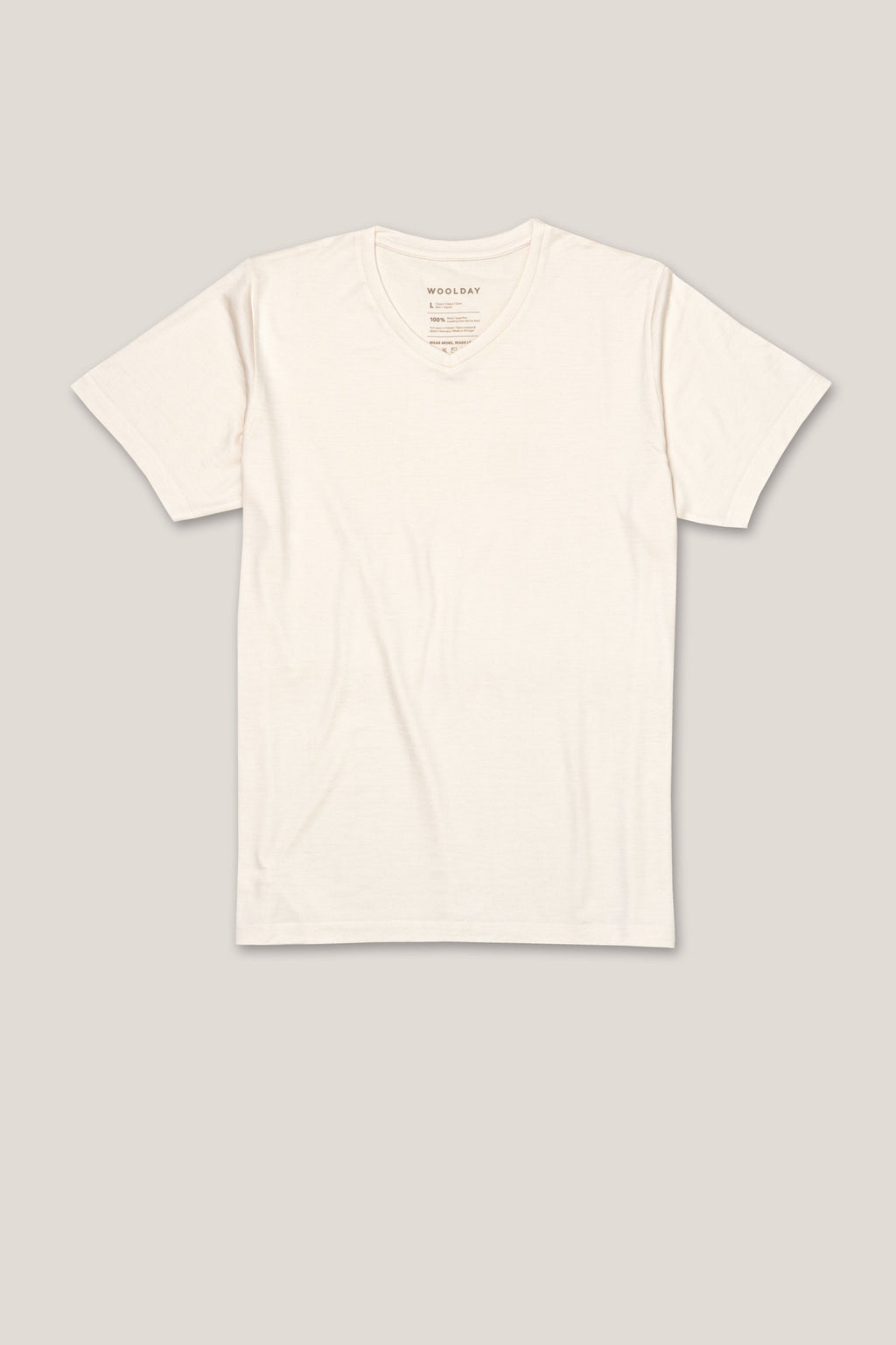 The Classic Merino V-Neck – Ivory