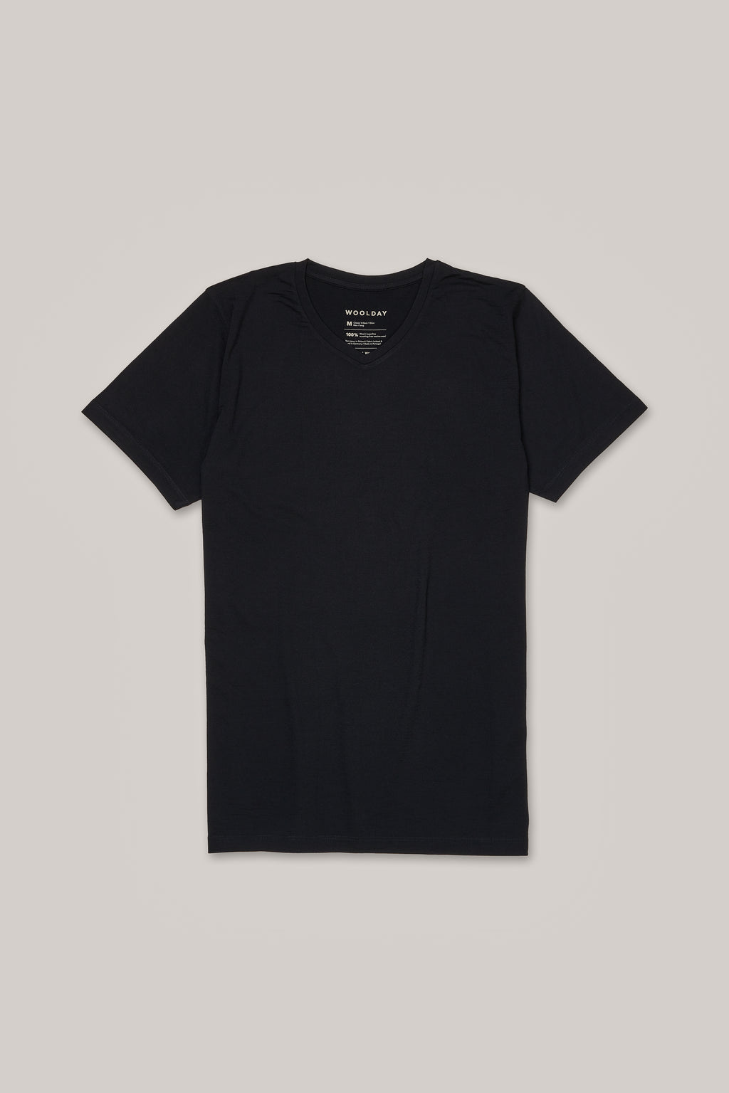 The Classic Merino V-Neck – Black