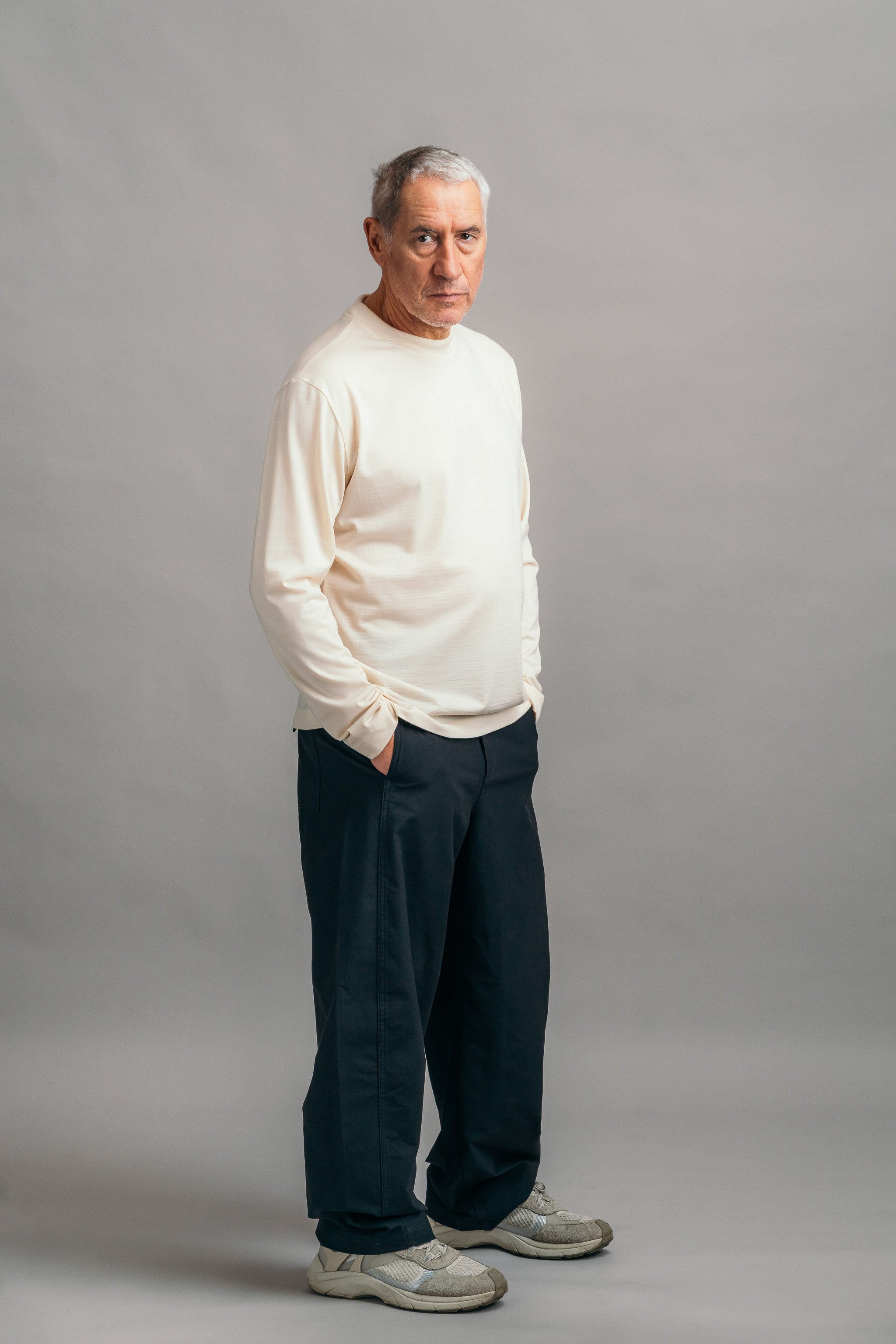 The Real Merino Long Sleeve – Ivory