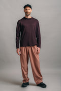 Das Real Merino Longsleeve – Bordeaux