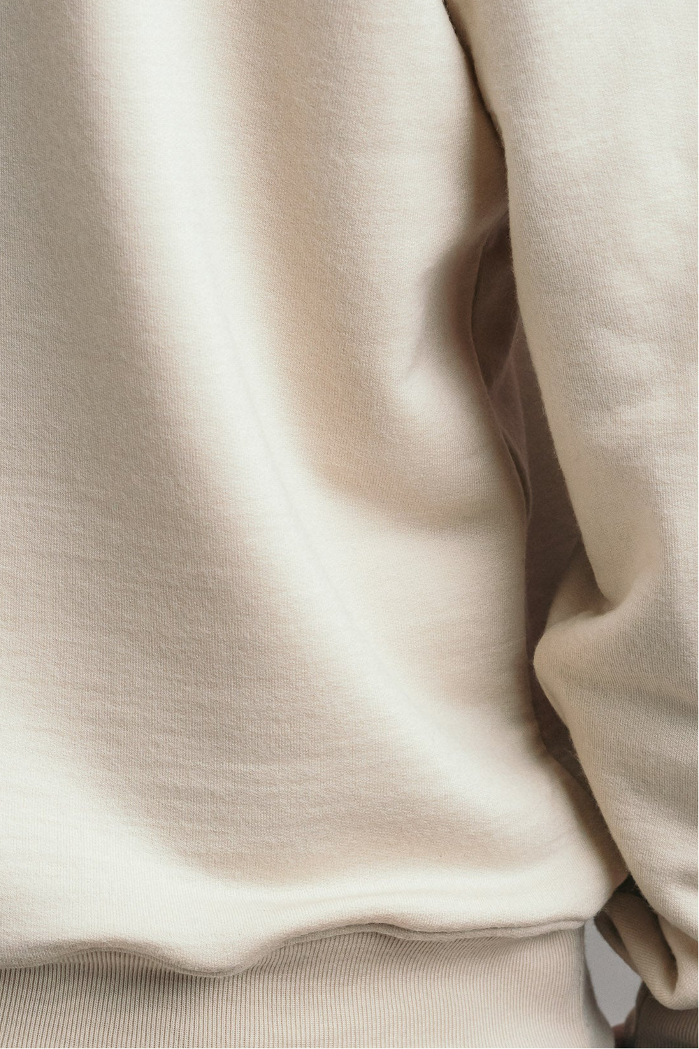 Eigener Loopback aus reiner Merinowolle in schwerer 400 g/m² -Qualität