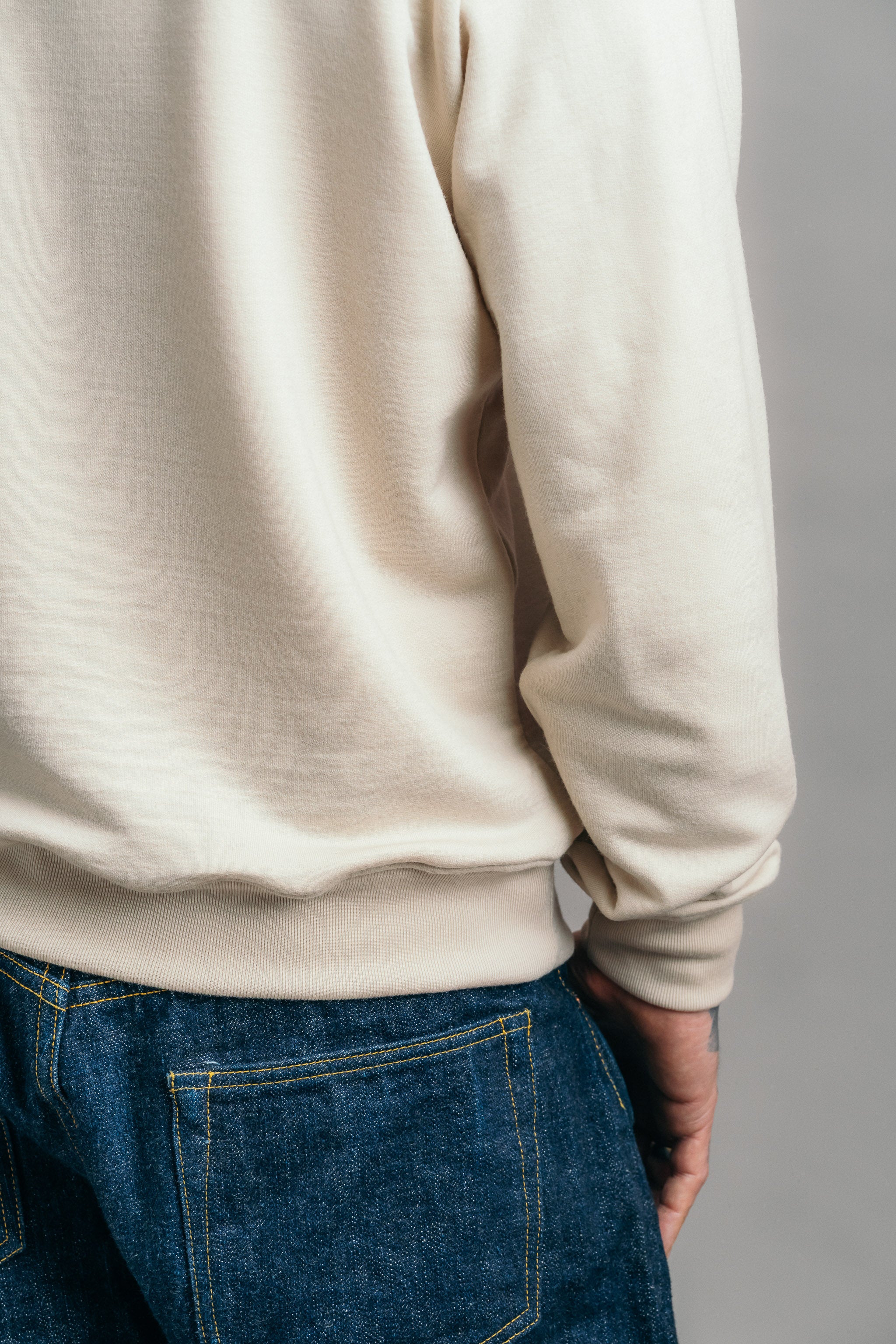 Das Merino Sweatshirt – Mandel