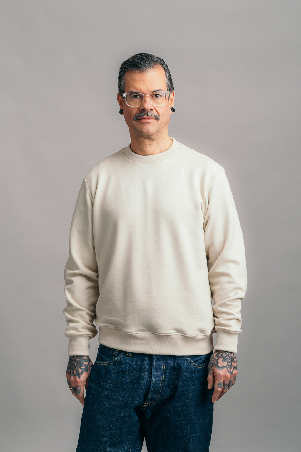 Das Merino Sweatshirt – Mandel