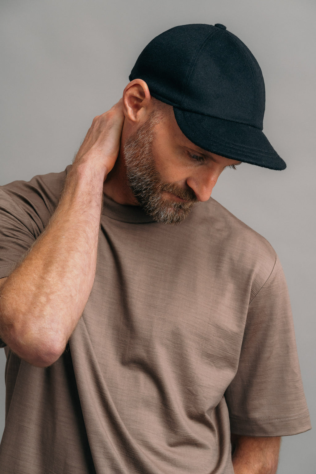 Das Real Merino T-Shirt – Lehm