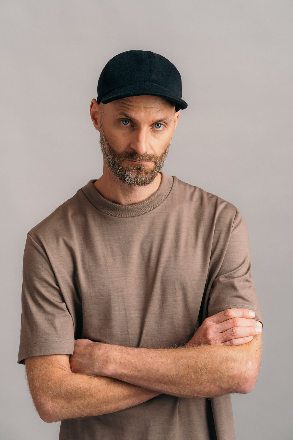 Das Real Merino T-Shirt – Lehm