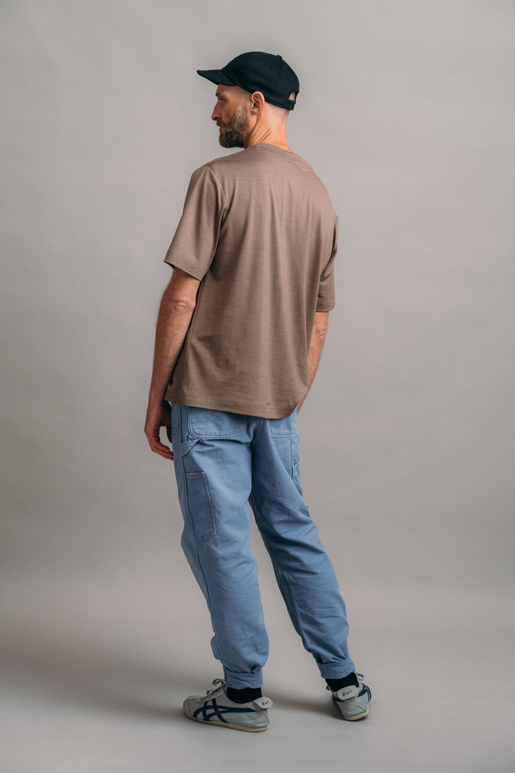 Das Real Merino T-Shirt – Lehm