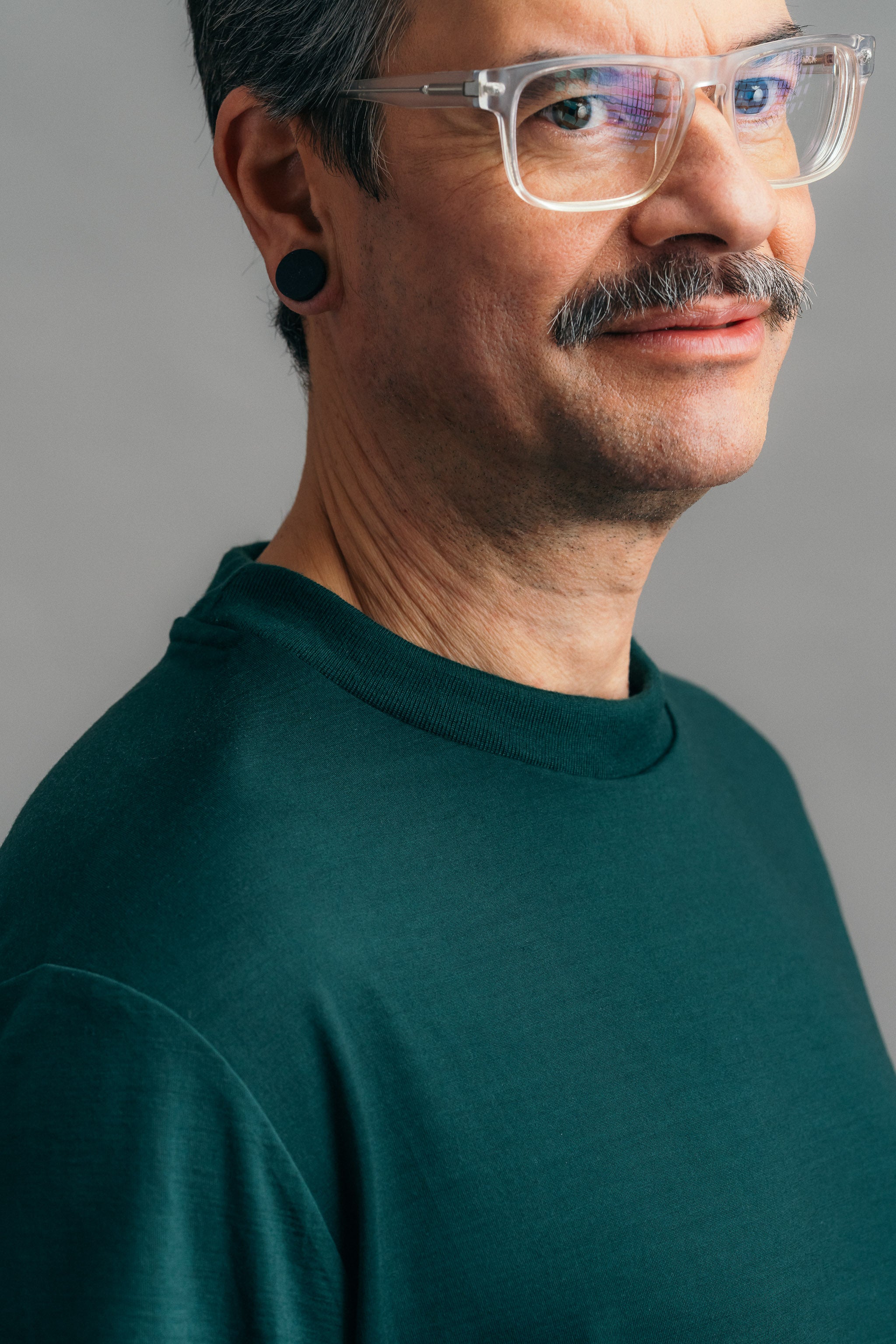 Das Real Merino T-Shirt – Moosgrün