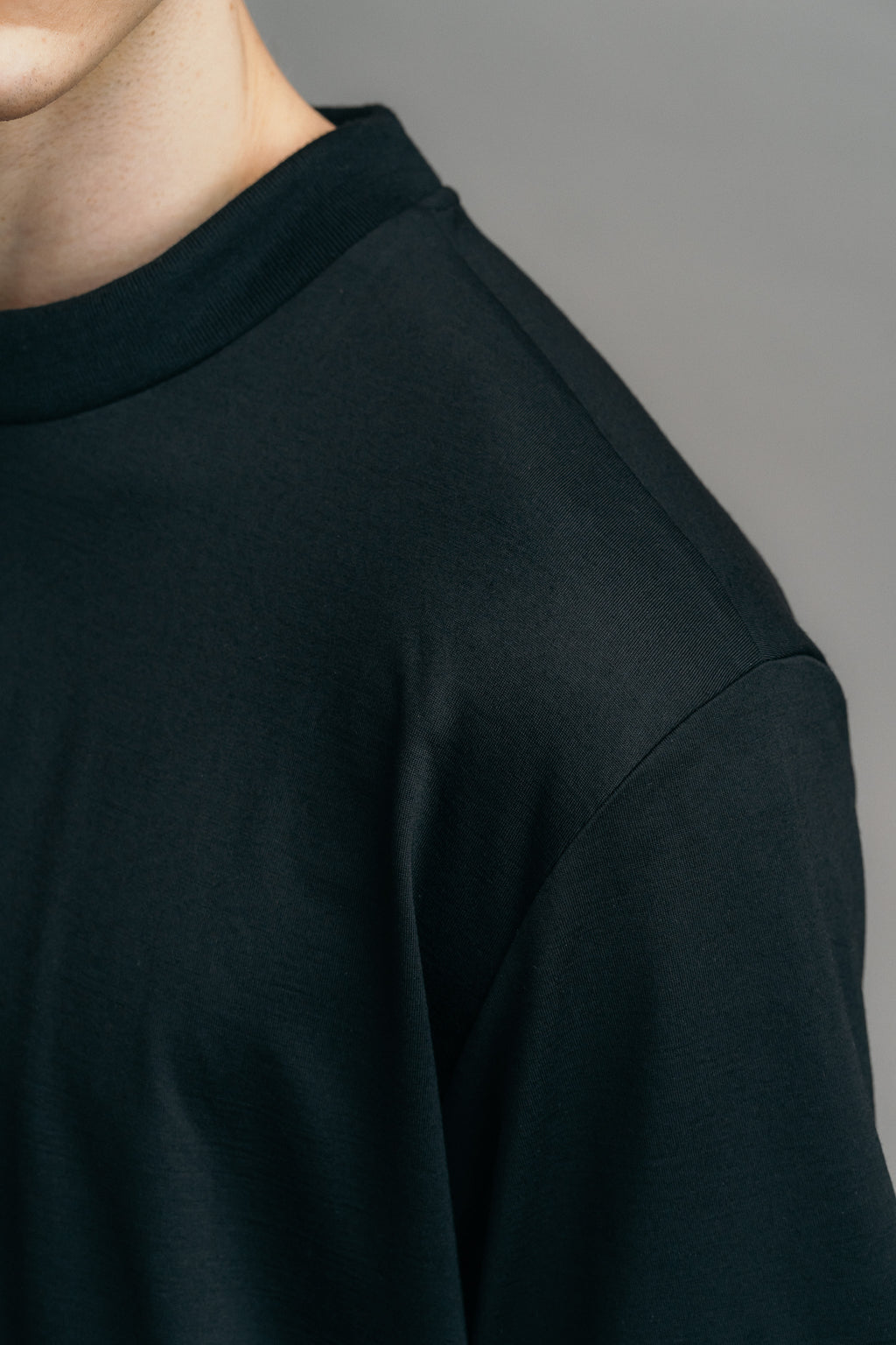 Das Real Merino T-Shirt – Schwarz