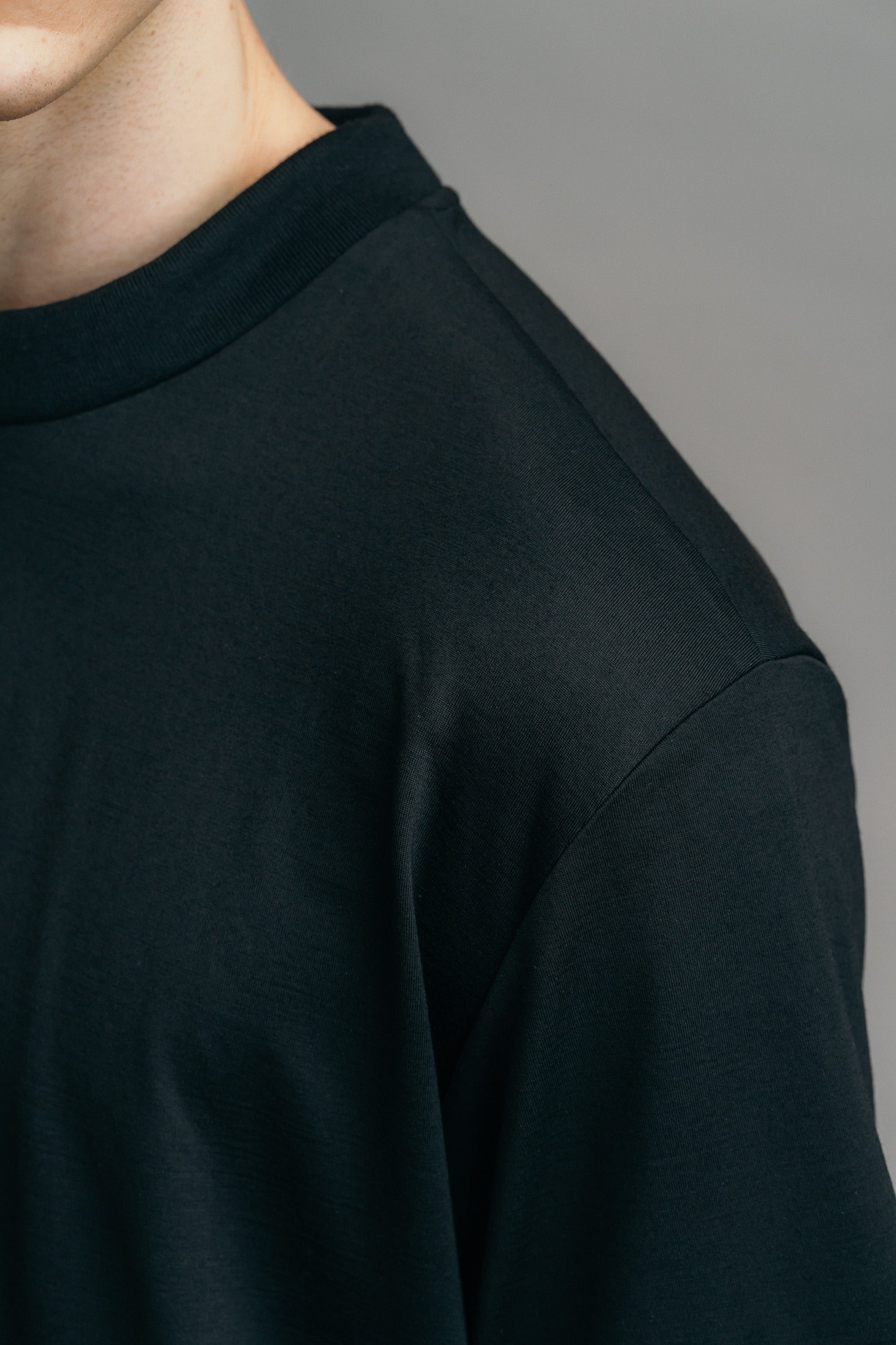 Das Real Merino T-Shirt – Schwarz