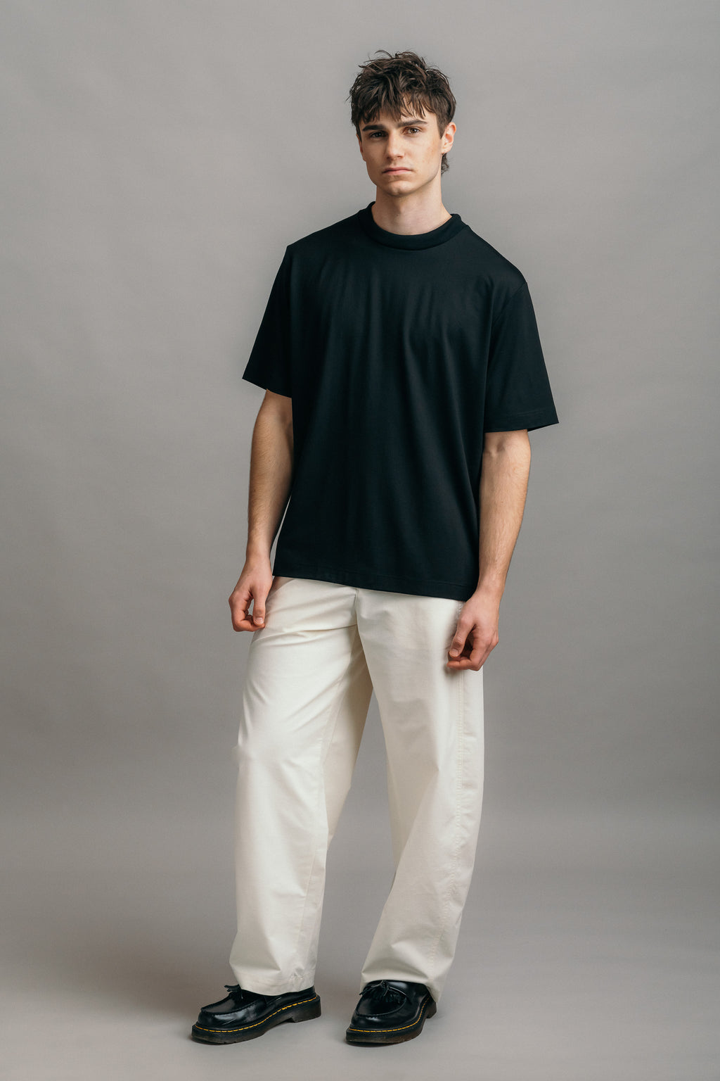 Das Real Merino T-Shirt – Schwarz