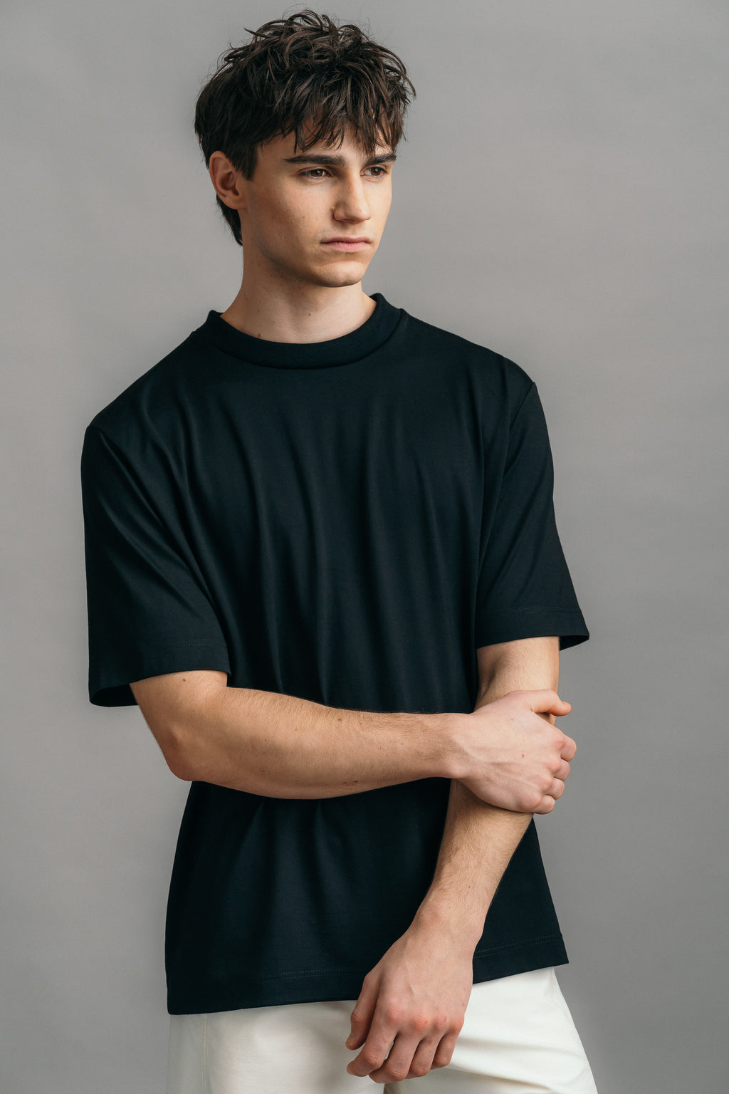 Das Real Merino T-Shirt – Schwarz