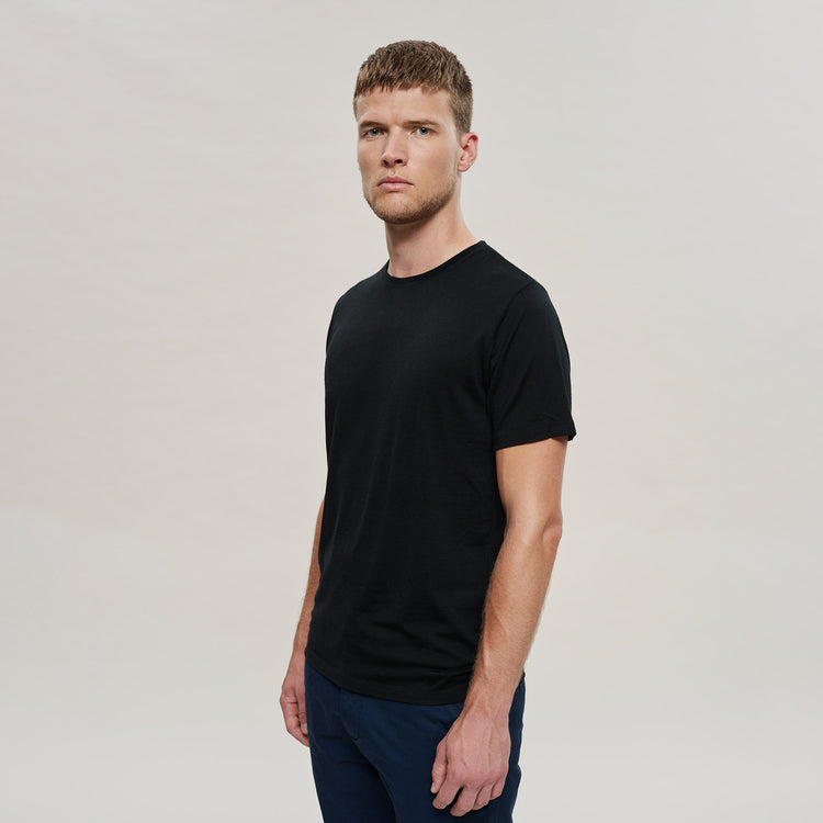 The Merino Wool T-Shirt Black Woolday 3