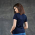 The Merino Wool T-Shirt for Women Navy Blue Woolday 2