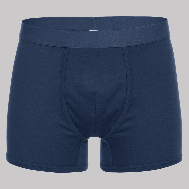 The Merino Wool Boxer Brief Navy Blue Woolday 4