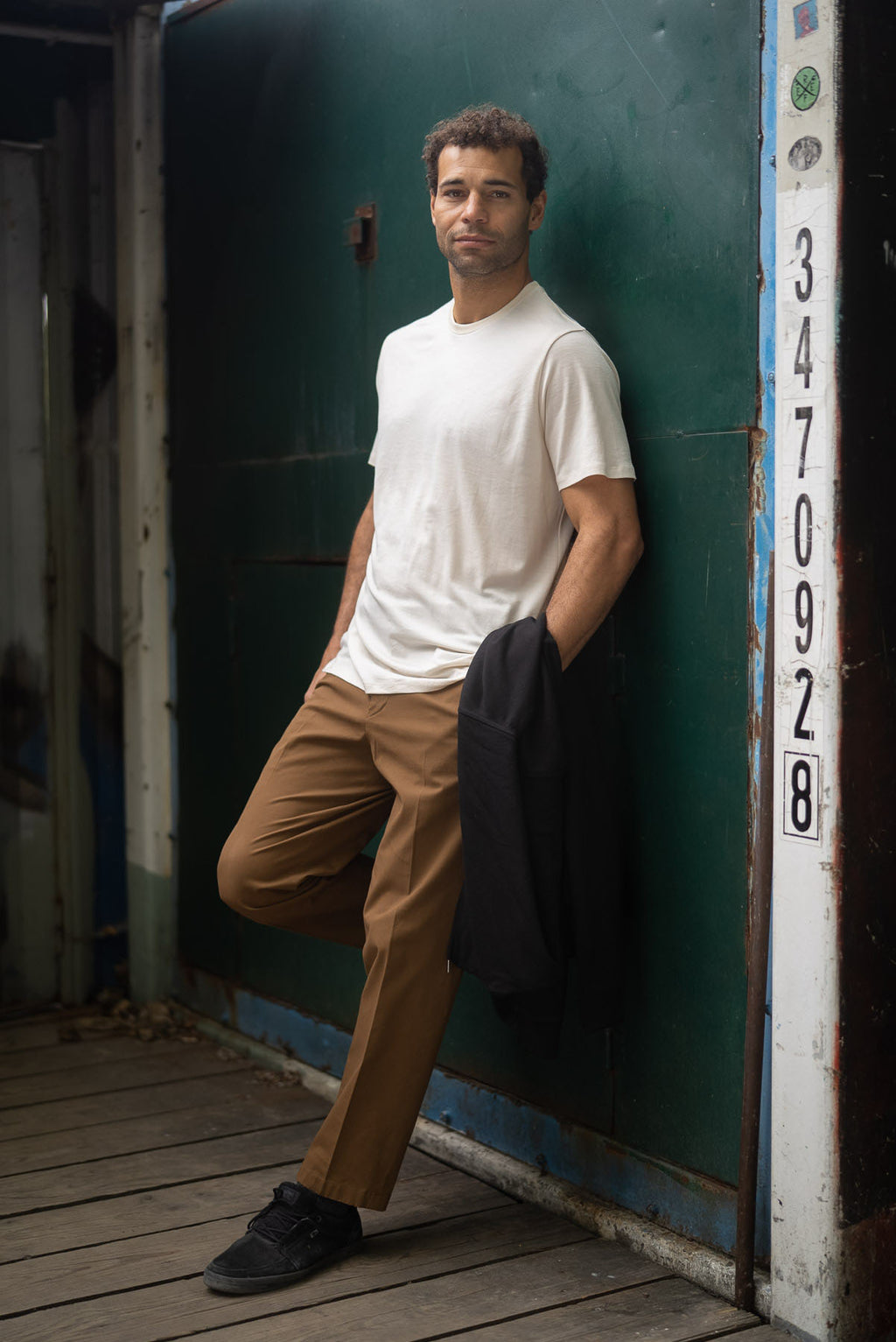 WOOLDAY The Merino Wool T-Shirt Off White Woolday 1#color_creme