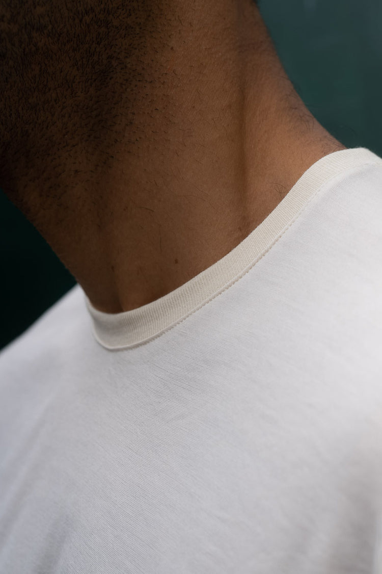 WOOLDAY The Merino Wool T-Shirt Off White Woolday 5